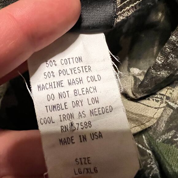 Whitewater Outdoors Jacket Mens Large XL Lightweight Camo - Picture 6 of 6